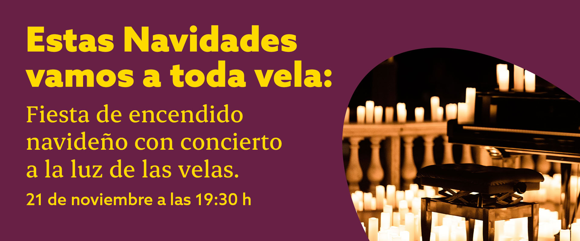 Fiesta Encendido Navideño Noche en Vela