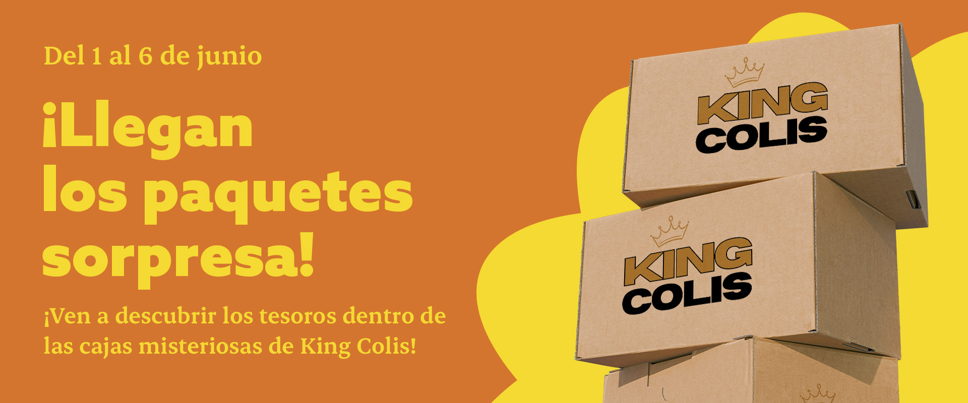 ¡Llegan los paquetes sorpresa!😎
